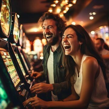 Online slot game reels displayed on a mobile phone for Philippine players